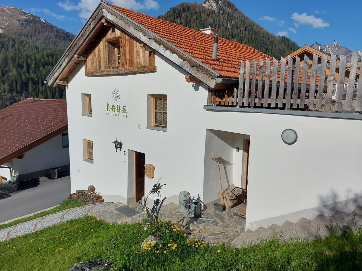 Haus Edelweiss Spiss Bei Samnaun Buitenkant foto