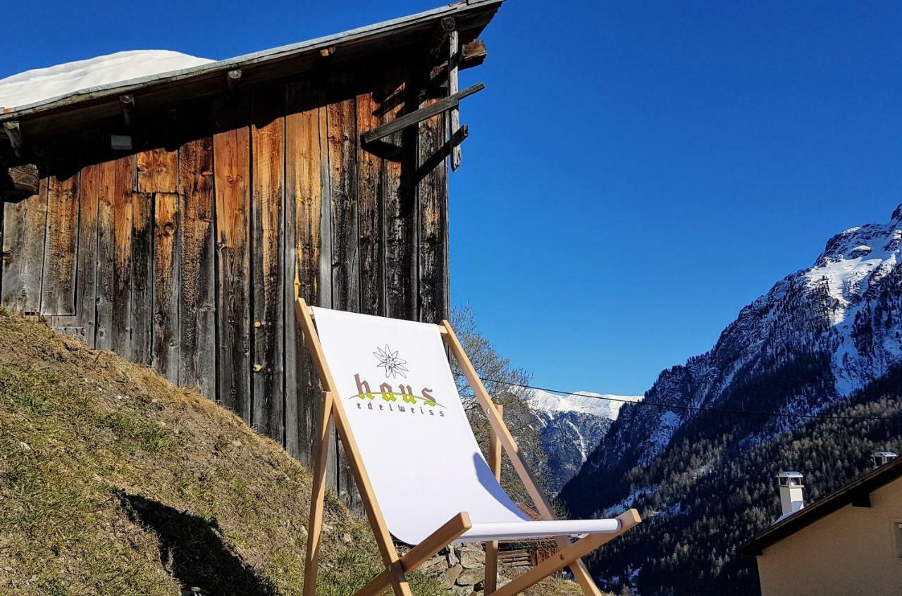 Haus Edelweiss Spiss Bei Samnaun Buitenkant foto